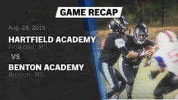 Recap: Hartfield Academy  vs. Benton Academy  2015
