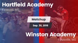 Matchup: Hartfield Academy vs. Winston Academy  2016