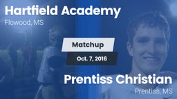 Matchup: Hartfield Academy vs. Prentiss Christian  2016