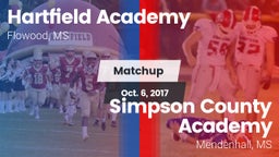 Matchup: Hartfield Academy vs. Simpson County Academy 2017