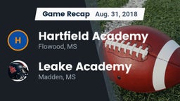Recap: Hartfield Academy  vs. Leake Academy  2018