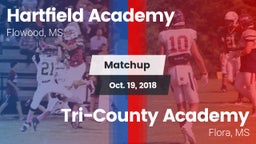 Matchup: Hartfield Academy vs. Tri-County Academy  2018