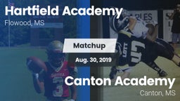 Matchup: Hartfield Academy vs. Canton Academy  2019