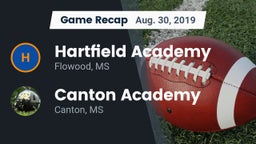 Recap: Hartfield Academy  vs. Canton Academy  2019
