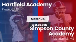 Matchup: Hartfield Academy vs. Simpson County Academy 2019