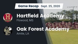 Recap: Hartfield Academy  vs. Oak Forest Academy  2020