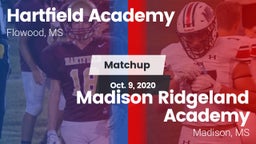 Matchup: Hartfield Academy vs. Madison Ridgeland Academy 2020