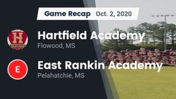 Recap: Hartfield Academy  vs. East Rankin Academy  2020