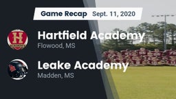 Recap: Hartfield Academy  vs. Leake Academy  2020