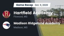 Recap: Hartfield Academy  vs. Madison Ridgeland Academy 2020
