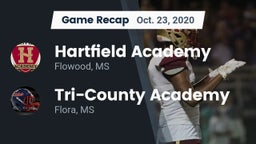 Recap: Hartfield Academy  vs. Tri-County Academy  2020
