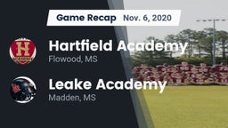 Recap: Hartfield Academy  vs. Leake Academy  2020