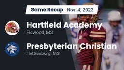Recap: Hartfield Academy  vs. Presbyterian Christian  2022