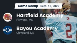 Recap: Hartfield Academy  vs. Bayou Academy  2022