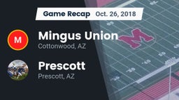 Recap: Mingus Union  vs. Prescott  2018