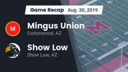 Recap: Mingus Union  vs. Show Low  2019