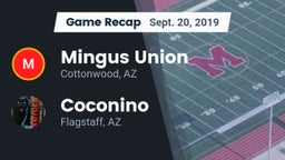 Recap: Mingus Union  vs. Coconino  2019