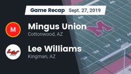 Recap: Mingus Union  vs. Lee Williams  2019