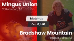 Matchup: Mingus vs. Bradshaw Mountain  2019