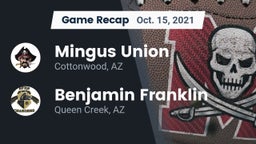 Recap: Mingus Union  vs. Benjamin Franklin  2021