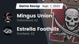 Recap: Mingus Union  vs. Estrella Foothills  2023