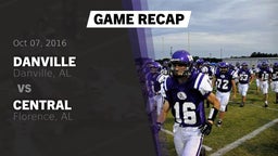 Recap: Danville  vs. Central  2016