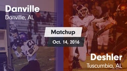 Matchup: Danville vs. Deshler  2016