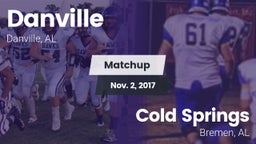 Matchup: Danville vs. Cold Springs  2017