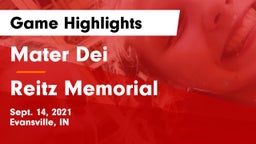 Mater Dei  vs Reitz Memorial  Game Highlights - Sept. 14, 2021