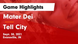 Mater Dei  vs Tell City  Game Highlights - Sept. 30, 2021