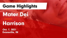 Mater Dei  vs Harrison  Game Highlights - Oct. 7, 2021