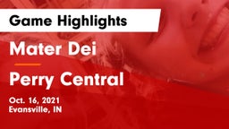 Mater Dei  vs Perry Central  Game Highlights - Oct. 16, 2021