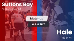 Matchup: Suttons Bay vs. Hale  2017