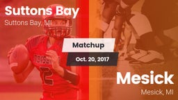 Matchup: Suttons Bay vs. Mesick  2017