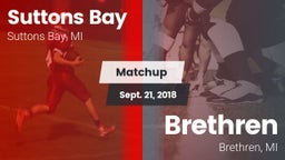 Matchup: Suttons Bay vs. Brethren  2018