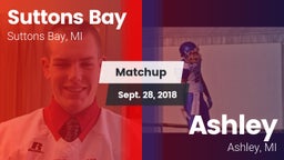 Matchup: Suttons Bay vs. Ashley  2018