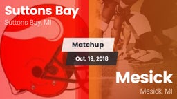 Matchup: Suttons Bay vs. Mesick  2018