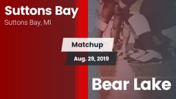 Matchup: Suttons Bay vs. Bear Lake 2019