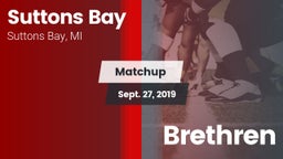 Matchup: Suttons Bay vs. Brethren 2019