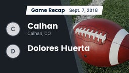 Recap: Calhan  vs. Dolores Huerta 2018