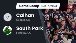 Recap: Calhan  vs. South Park  2023