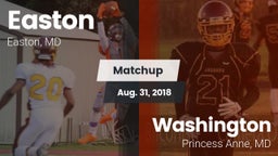 Matchup: Easton vs. Washington  2018