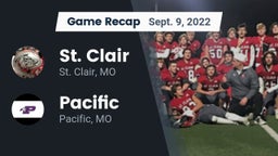 Recap: St. Clair  vs. Pacific  2022