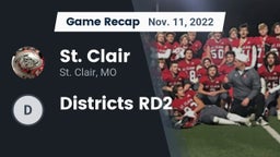 Recap: St. Clair  vs. Districts RD2 2022