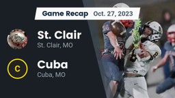 Recap: St. Clair  vs. Cuba  2023