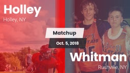 Matchup: Holley vs. Whitman  2018