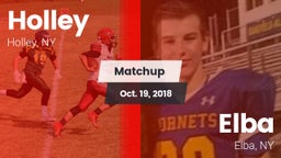 Matchup: Holley vs. Elba  2018