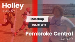 Matchup: Holley vs. Pembroke Central 2019