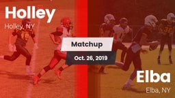 Matchup: Holley vs. Elba  2019