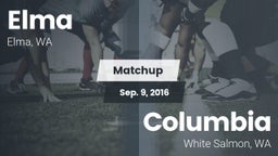 Matchup: Elma vs. Columbia  2016